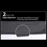 Windproof Warm Neck Gaiter Soft Winter Cold Weather Hat Ski Masque Fleece ed Full Face Cover