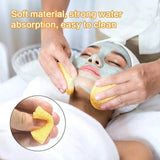 Compressed Natural Puff Cellulose Cleansing Sponge Makeup Remover Cotton Face Brush Skin Care Tool Home Portable 100PCS