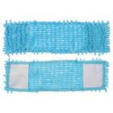 2pcs Mop Head Replacement Cloth Water Absorption Mop Head Cleaning Accessories Mop Cloth for Home (Blue)