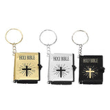 3 Pcs Mini Bible Keychain Christian Keychains With Bible Verses Beading Jewelry Making Supplies For Personal Faith Display