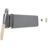 Silver Hollow Jazz Guitar Tremolo Brid Piece For Lp S