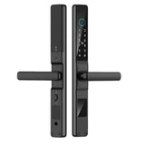 Tuya Waterproof Lock Fingerprint Biometric Waterproof Digital Electronic Lock APP IC Card Password Aluminum Alloy Lock A