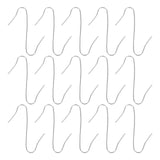 100pcs Christmas Tree Ornament Hooks S-Shaped Hanging Hooks Christmas Tree Hanger for Holiday Tree Decorations New Year Party Hanging Ornament