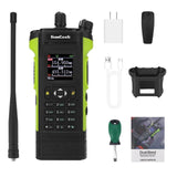 APX-8000 12W Band Walkie Talkie Radio VHF UHF Handheld Transceiver with Dual PTT Duplex Working Mode
