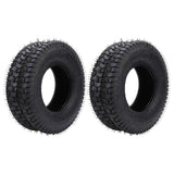2pcs 16x6.50-8 Lawn Mower Tires Heavy Duty 4Ply Tubeless Garden Tractor Tyre for Lawn Mowers Garden Tractors Golf Cart