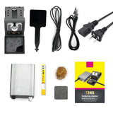 (U.S. regulations) T245 Electric Soldering Station 2Second Rapid Heating Welding Iron With C245 Tip For Mobile Phone Motherboards