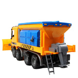 Friction Powered Snow Removal Plow Truck Construction Toy,Inertia Repair Car Toy, Engineering Vehicle,Toys For Children 2-6 Year