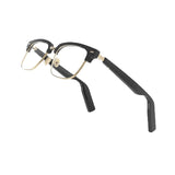 New Smart 3D Vision Bluetooth 5.0 TWS Super Stereo Music Glasses Dimensional Movie Video Calling Game IP67 Waterproof Sunglasses