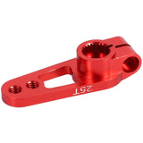 5PCS Aluminum Alloy 31mm 25T Steering Servo Arm Horn for Futaba Sakura D4 1/10 RC Drift Car Crawler Parts,Red