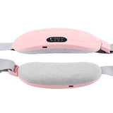 Rechargeable Warm Palace Belt Electric Heating Uterus Menstrual Stohache Waist Massager with 3 Modes for Women