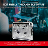 Music Player USB Converter Walkman MP3 Laptop PC for Vista Battery Cassette Tape to CD Headphone Travel