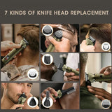 Resuxi LK-886 2023 New Multifunctional Hair Clipper Men's Home Nose Wool Set Electric Shavery Sword Scraped