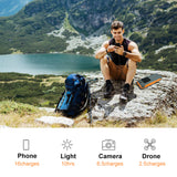 160W DC AC Output Mini Lithium ion Battery Mobile Charger Power Bank Station Solar Portable Generator