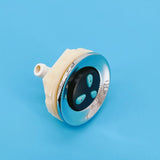 11.5mm Jet 56mm ABS Cover Bubble Universal Three Hole Spray Nylon Base Massage Bathtub Shower Nozzle