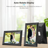 Andoer 10.1 Inch WiFi Frame HD IPS Touch-screen 1280*800 1080P Video 16GB Storage Supports Auto Rotation Photo Sharing