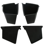 Rear Trunk Storage Box Black Trunk Side Storage Packets Long Service Life Wear Proof for Car