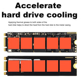NVMe NGFF External Drive Case 10Gbps HDD Hard Disk Box with Display Screen M.2 SSD Enclosure USB3.2 Gen2 for Laptop