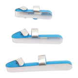 Adjustable 3Pcs Metal Aluminium Alloy Baseball Finger Splint Lightweight Sponge Lining Relief Sport Injuries Adult