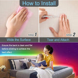 Wall Led Light Tape Strips Rgb 5050 Smart Wifi Usb Ribbon 20 Meters Ice String Colorful Children Into The Room