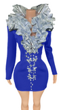 Hot selling sexy and fashionable suit style ultra short skirt, dress, performance, evening party host costume