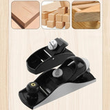 Woodworking Alloy Steel Mini Hand European Flat Planer Bottom Edge Wood Trimming Plane DIY Carpenter Tools