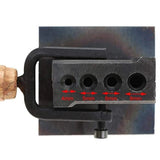 Gold/Sier/Metal Eu Molding Ingot Mould Size Adjustable Jewelry Tools Oil Groove Chisel Wooden Handle Moul
