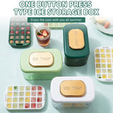 Press-Type Large Capacity Square Tray Mold Cube Durable Bar Wine Ice Maker Kitchen Tools