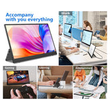Retail Portable Monitor 14.1 Inch 1080P Full HD Laptop External Second Screen Gaming IPS Computer Display Screen Extender