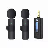 Lavalier Microphone Portable Audio Video Recording Mini Lapel Mic Wireless Microfone for Game Phone