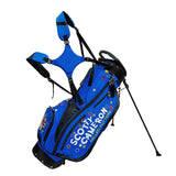 (Blue) Water Resistant Nylon Golf Club Bag Portable Outdoor Golf Carry Bags With Nonslip Bracket Waterproofs Golf Stand Bag  Blue