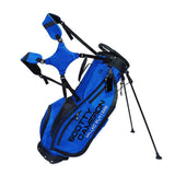 (Blue) Waterproofs Golf Stand Bag Nylon Portable Golf Club Bag with Stand Convenient Club Staff Golf Bag Easy to Carry  Blue