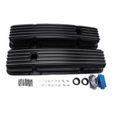Finned Short Valve Cover Portable Accessories for Chevy Small Block 350