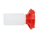 1L Poultry Chicken Water Feeder Bucket Bird Drinking Fountain Chicken Food Water Bucket Poultry Bird Water Dispenser