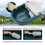 1PCS Automatic Cattle Dog Water Drinker Bowl Drinking Float Valve Plastic Cow Horse Drinking Bowl Farm Animal Feeding Eqipment