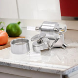 1Pc Metal Powder Grinder Hand Spice Grinder Mill Funnel Food Grinder Container Kitchen Tools With Container Kitchen Tools