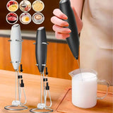 1Pcs Handheld Egg Panel Beater Electric Milk Frother Foam Maker Mixer Coffee Drink Frothing Wand Foamer Portable Blenders Cream