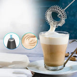 1Pcs Handheld Egg Panel Beater Electric Milk Frother Foam Maker Mixer Coffee Drink Frothing Wand Foamer Portable Blenders Cream