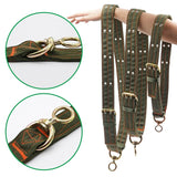 1Pcs Livestock Dog Cattle Sheep Goat Donkey Horse Cow Collar Canvas Belt Strong Durable Necklace Belay Tie Veterinary Equipment