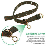 1Pcs Livestock Dog Cattle Sheep Goat Donkey Horse Cow Collar Canvas Belt Strong Durable Necklace Belay Tie Veterinary Equipment