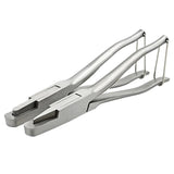 1Pcs Pig Ear Pliers Stainless Steel V-shaped U-clip Plier Clip Ear Pliers  Pig Marker Forceps Easy To Carry And Operate