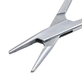 1Pcs Veterinary Needle Holder Pliers Stainless Steel 16Cm/18Cm Forceps Orthodontic Tweezer Farm Breeding Instrument Equipment