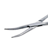 1Pcs Veterinary Pet Hemostat Fishing Forceps Stainless Steel Elbow Hemostat Locking Clamps Tool For Fishing And Farm Pig Sheep