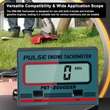 ZSB-268 Chainsaw Tachometer Versatile Gasoe Engine Multifunctional Motorcycle Revolution High RPM Lawnmower Tester