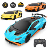 New Lambo Aventador SVJ STO RC car 1:24 Remote Control Toy Radio Controlled Car Model Collect Ornaments For Kids Adults Gifts