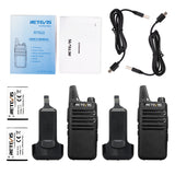 RETEVIS RT622 walkie talkie mini one pair installation European frequency USB cable flush PMR hot selling