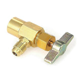 2025 Latest Model R134A R-134 AC Refrigerant Aluminum Tap 1/2 Thread Valve Tool