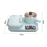 3 In 1 Breakfast Multifunction Sand Maker Detachable Non Stick Pan Boig Toast