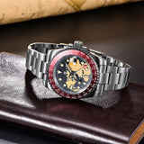 PAGANI DESIGN GTM Men Mechanical Watch NH34 Luxury Sapphire Glass Stainless steel Automatic Wacth 100M Waterproof Watch for Men