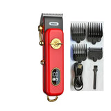 New WMARK Trimmer 6500RPM NG-899 Hair Professional Rechargeable Clipper with LED Display