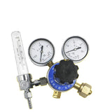 YQSL-731L nitrogen argon helium standard mixed gas dual gauge with w meter pressure reducer vae